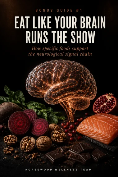 Eat Like Your Brain Runs The Show digital bonus guide cover